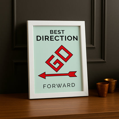 Monopoly Best Direction - Poster