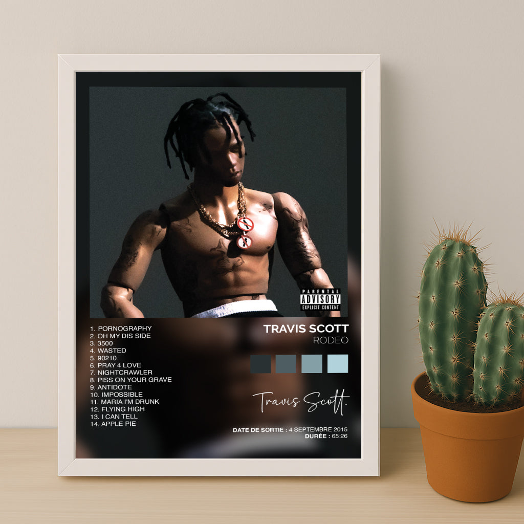 Poster Travis Scott - Album Rodeo
