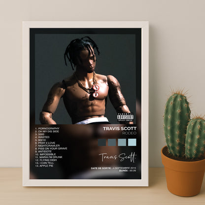 Poster Travis Scott - Album Rodeo