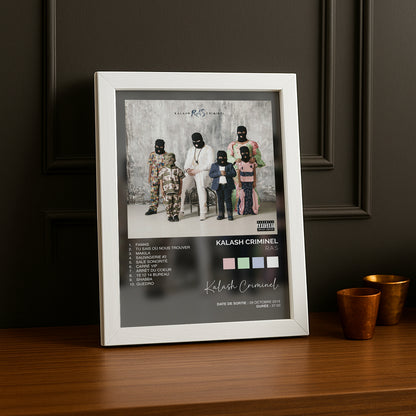 Cadre Photo Kalash Criminel - R.A.S