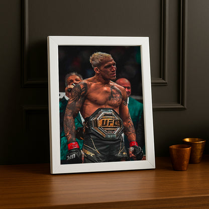 Cadre photo UFC - Charles Oliveira Champion