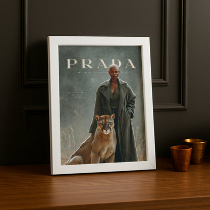 Cadre Photo Prada - Une de Magazine