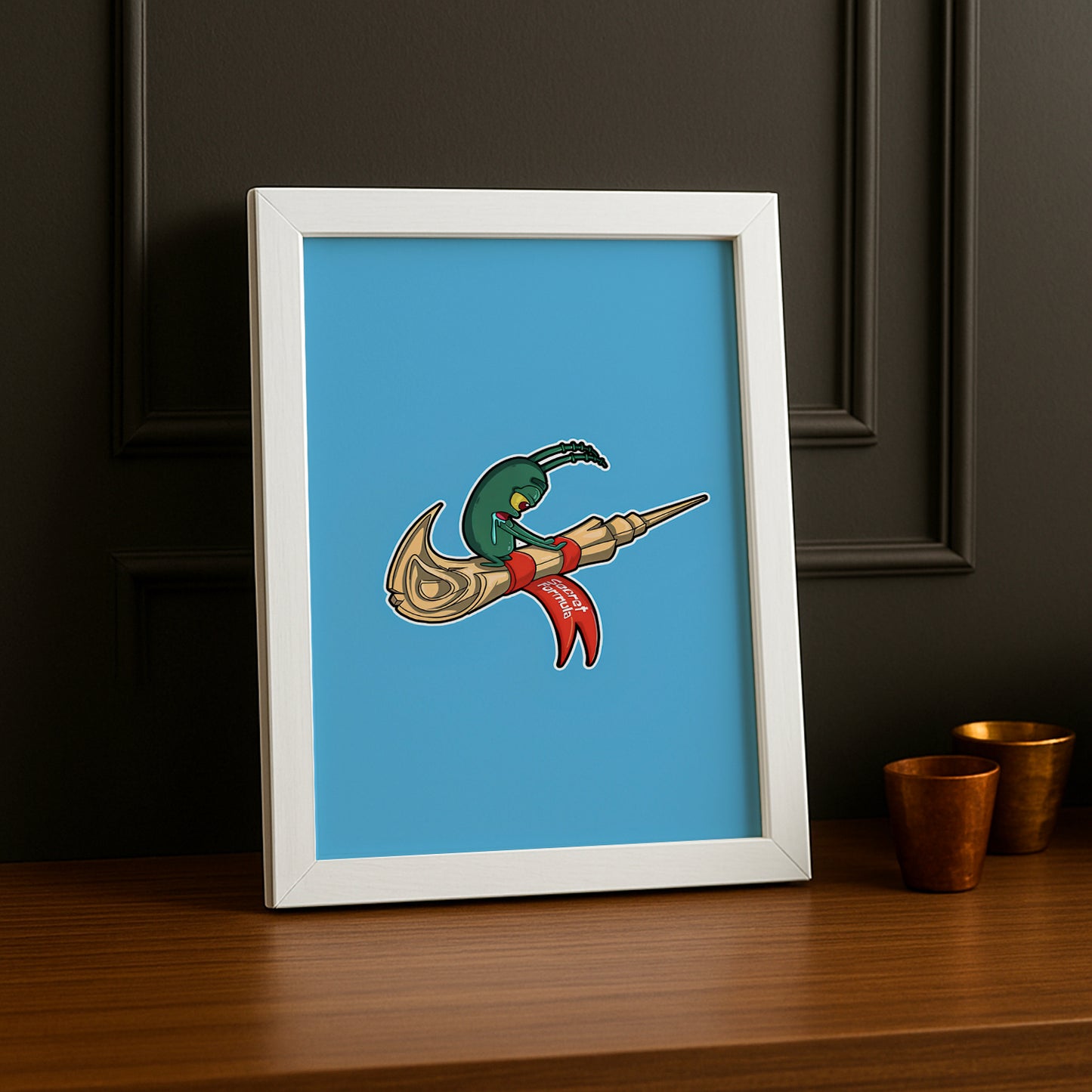 Poster Nike Logo Plankton