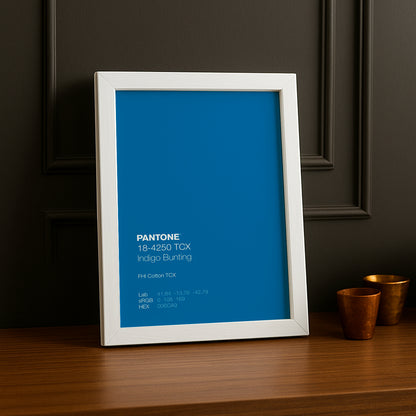 Cadre Photo Pantone - Indigo Bunting