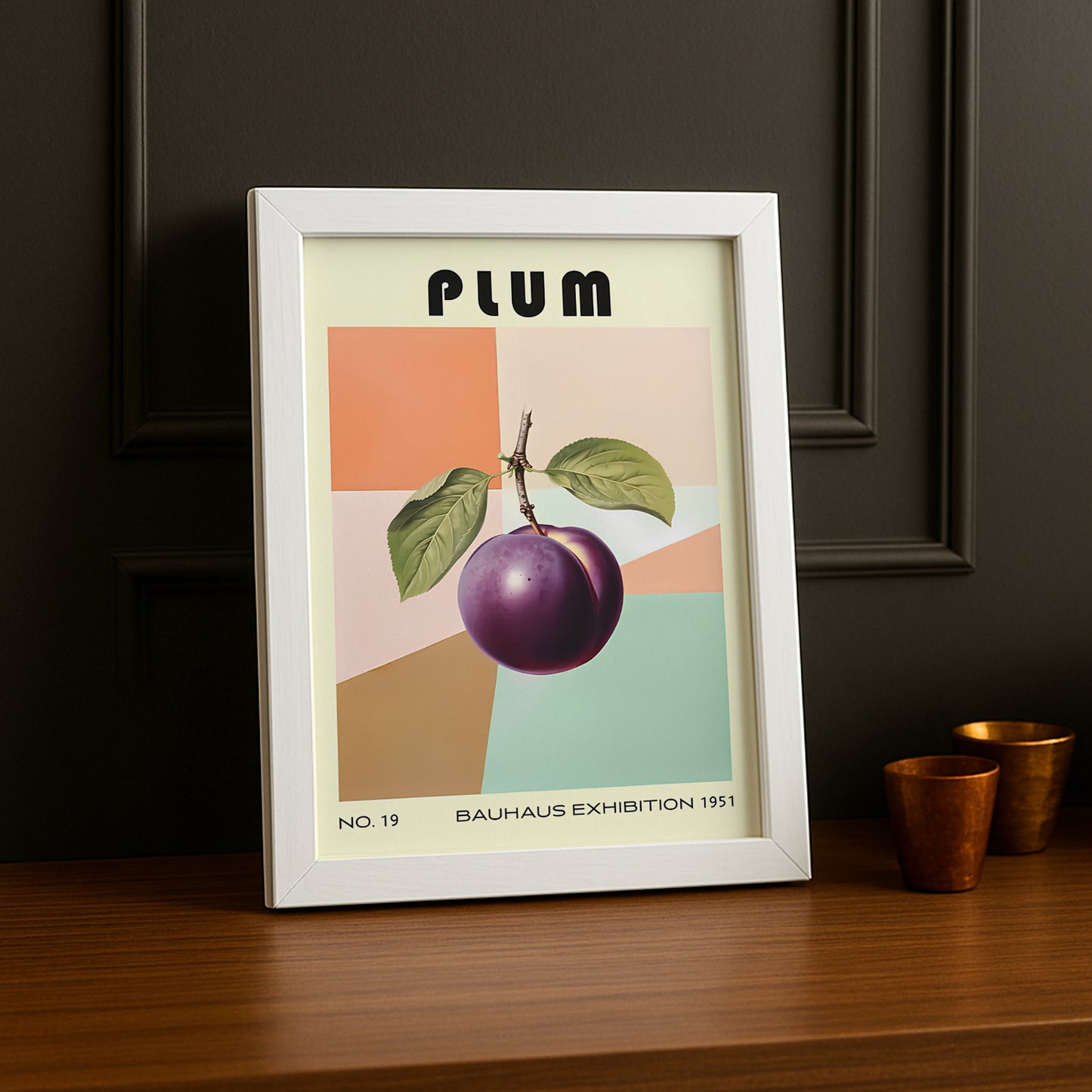 Cadre photo Bauhaus Plum