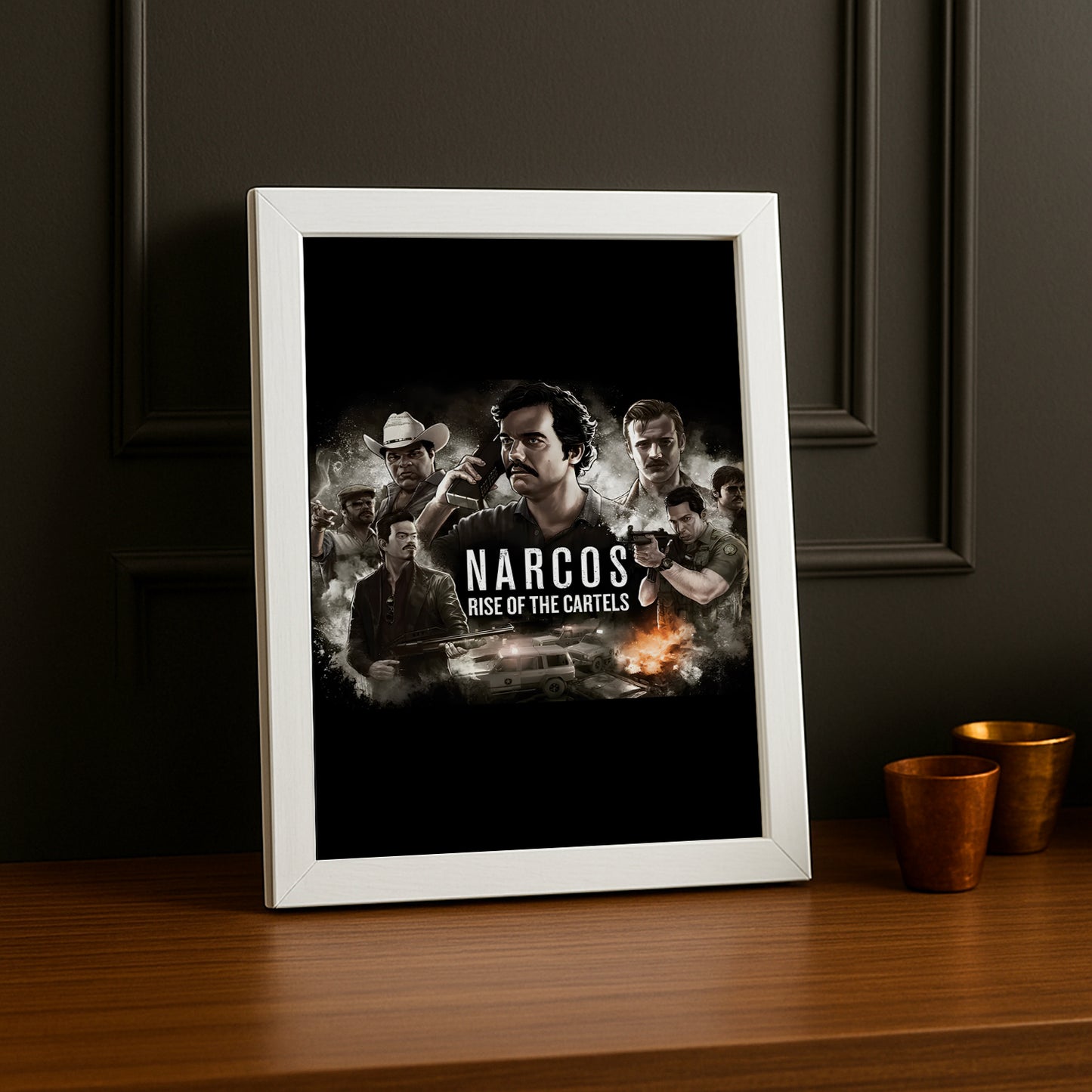 Cadre photo Narcos