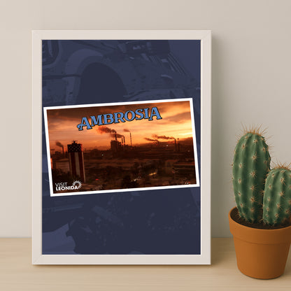 Poster Grand Theft Auto VI - Ambrosia City