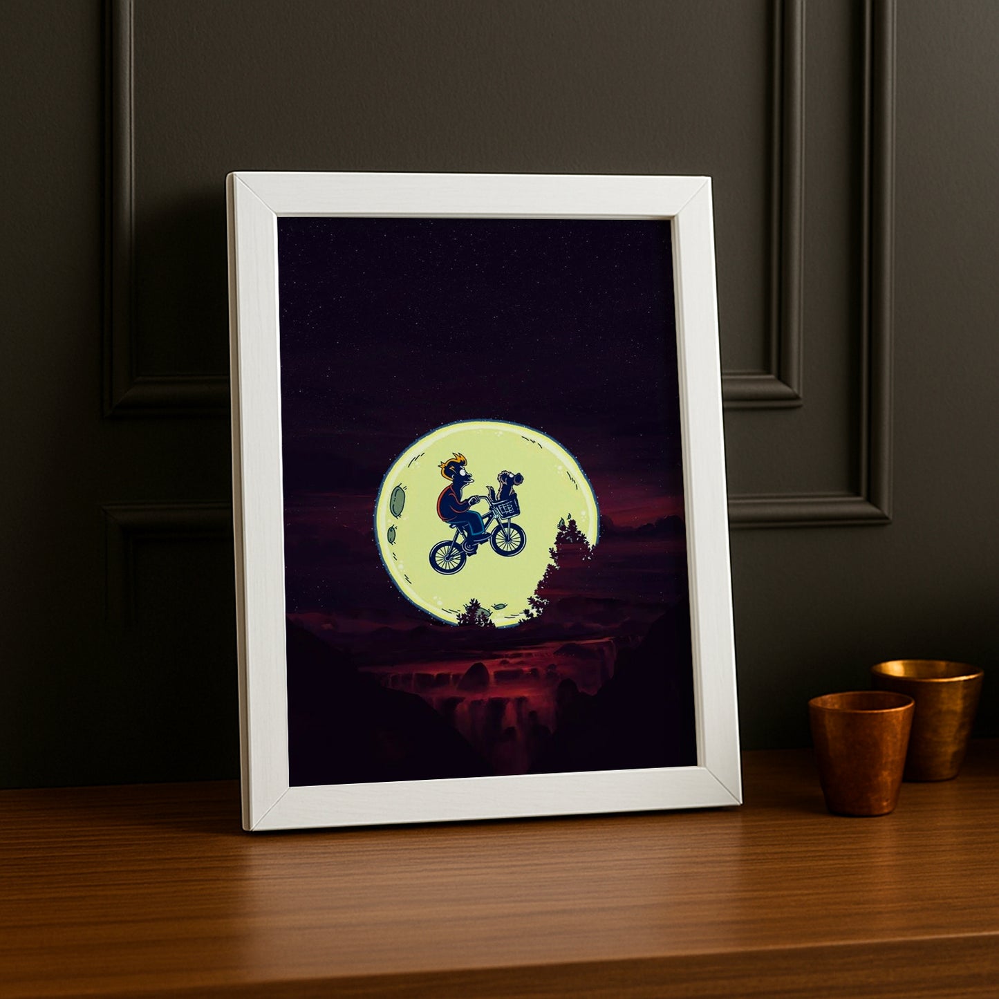 Cadre Photo Futurama - Philip Lune E.T