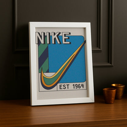 Cadre Photo Nike - 1964 Est Gris