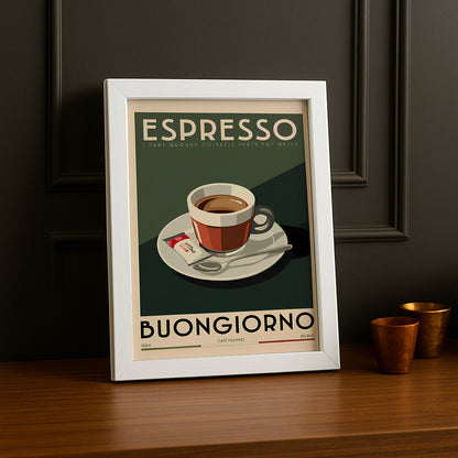 Cadre photo Coffee Lover - Buongiorno Espresso Italia