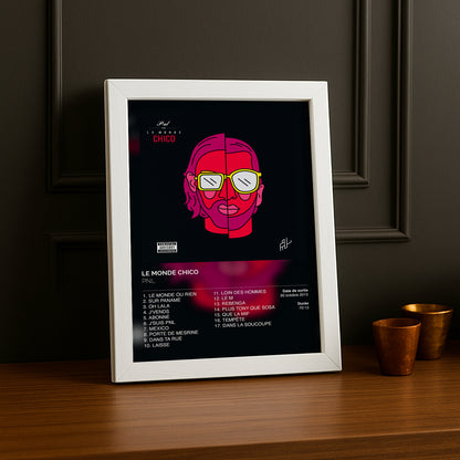 Cadre photo Album Le monde Chico PNL