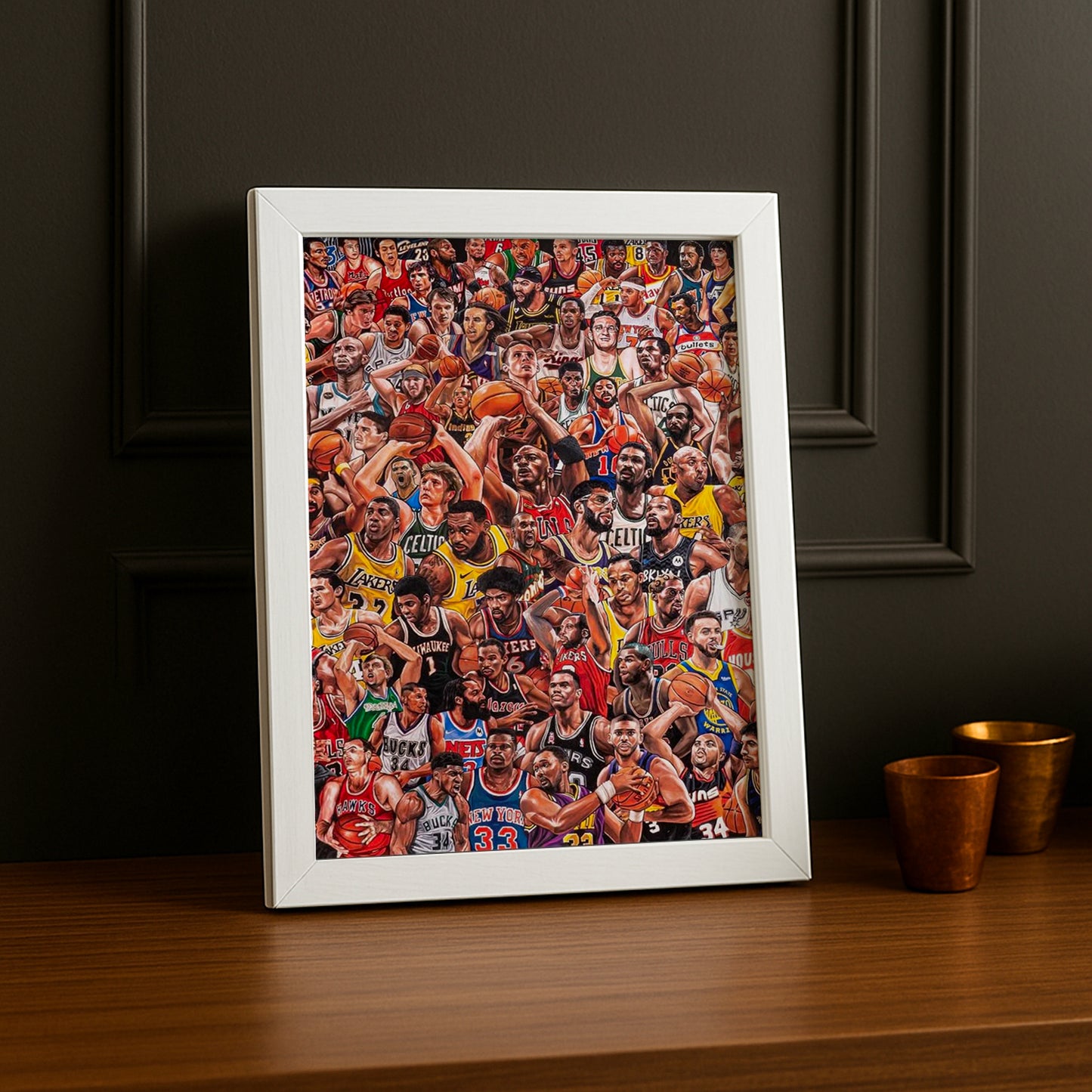 Cadre photo NBA - Draw