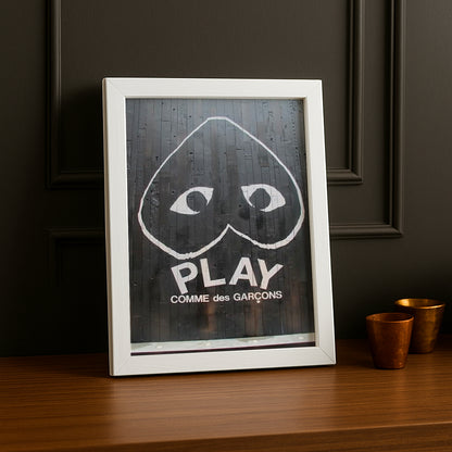 Poster Comme Des Garçons - Play