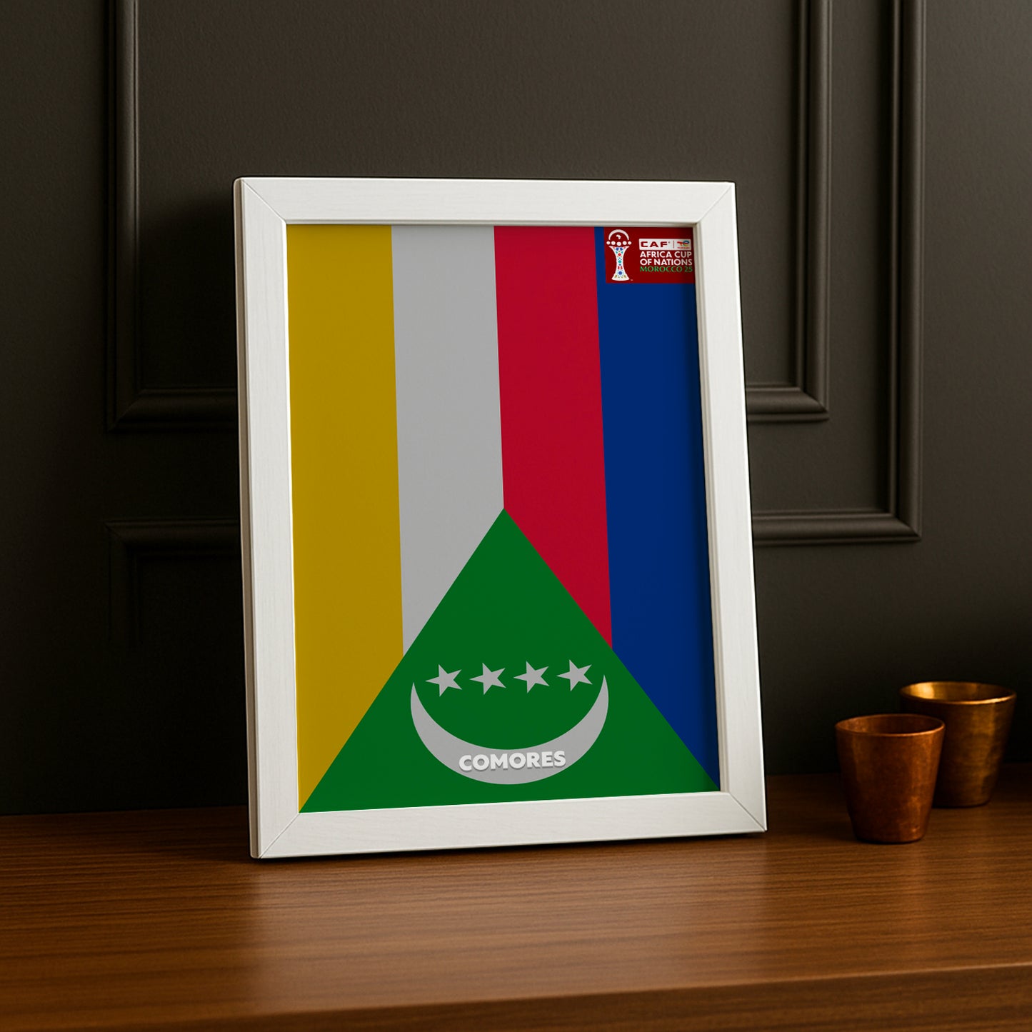 Cadre Photo CAN 2025 - Comores
