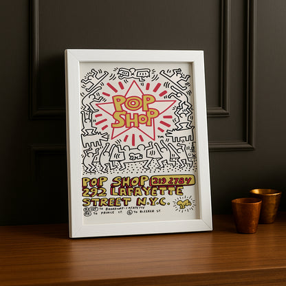 Cadre photo Keith Haring