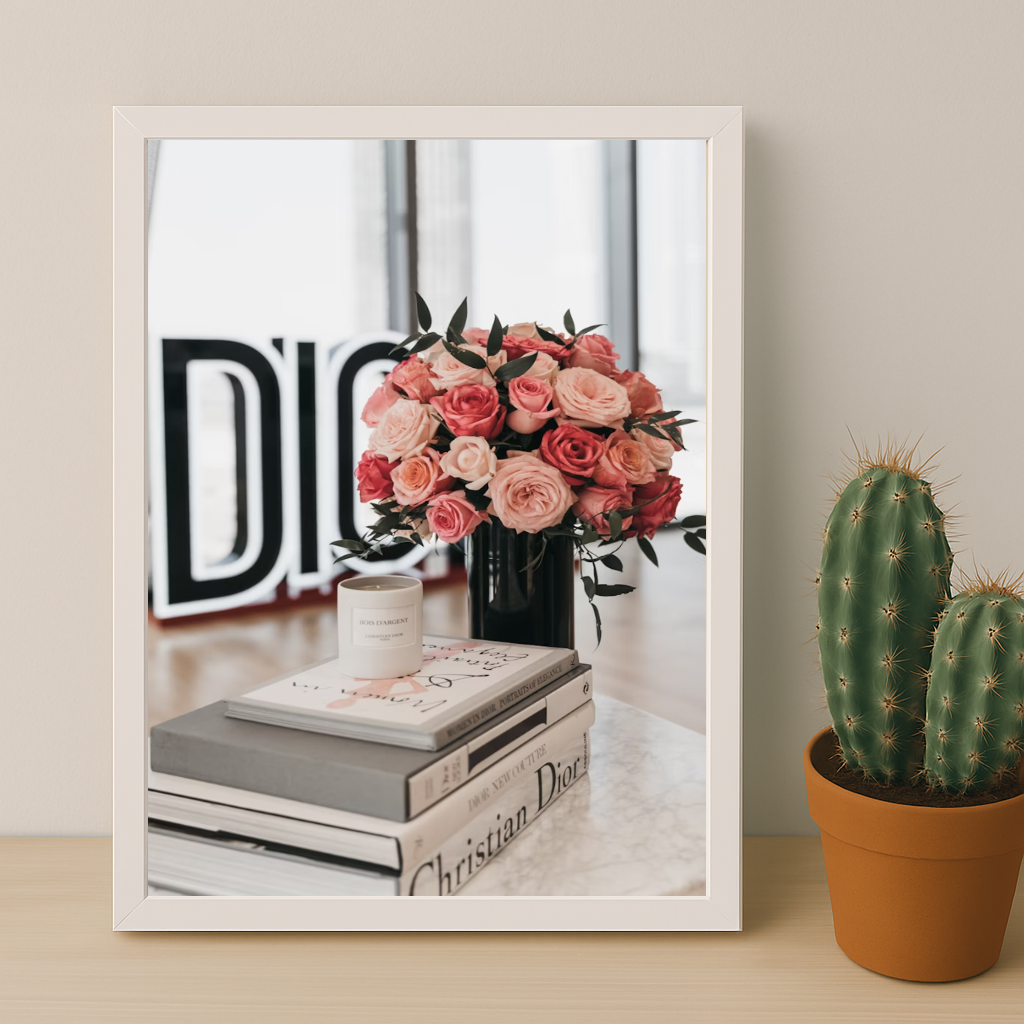 Cadre photo Dior Flowers