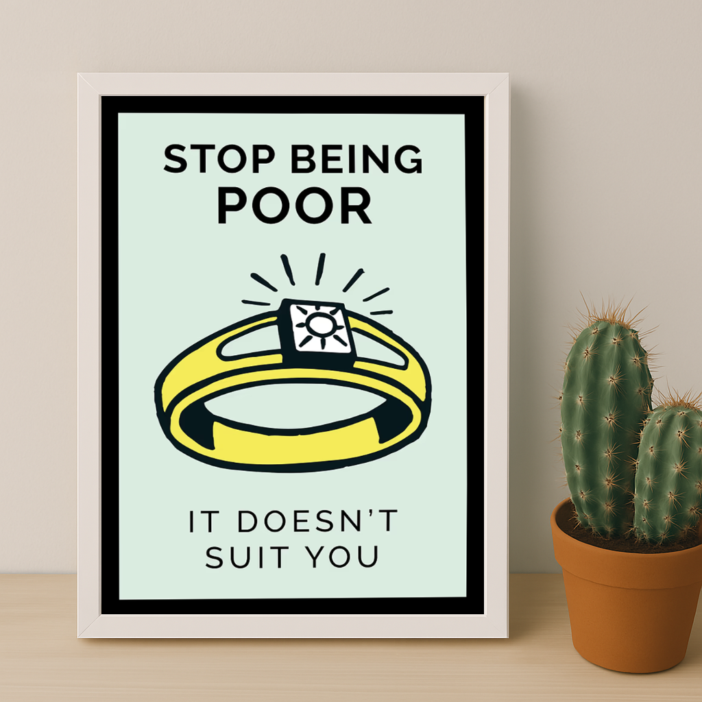 Monopoly Bague - Poster