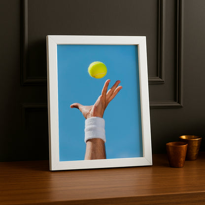 Cadre photo Tennis - Service