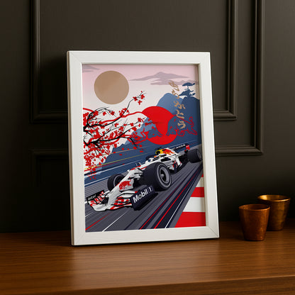 Cadre photo Formule 1