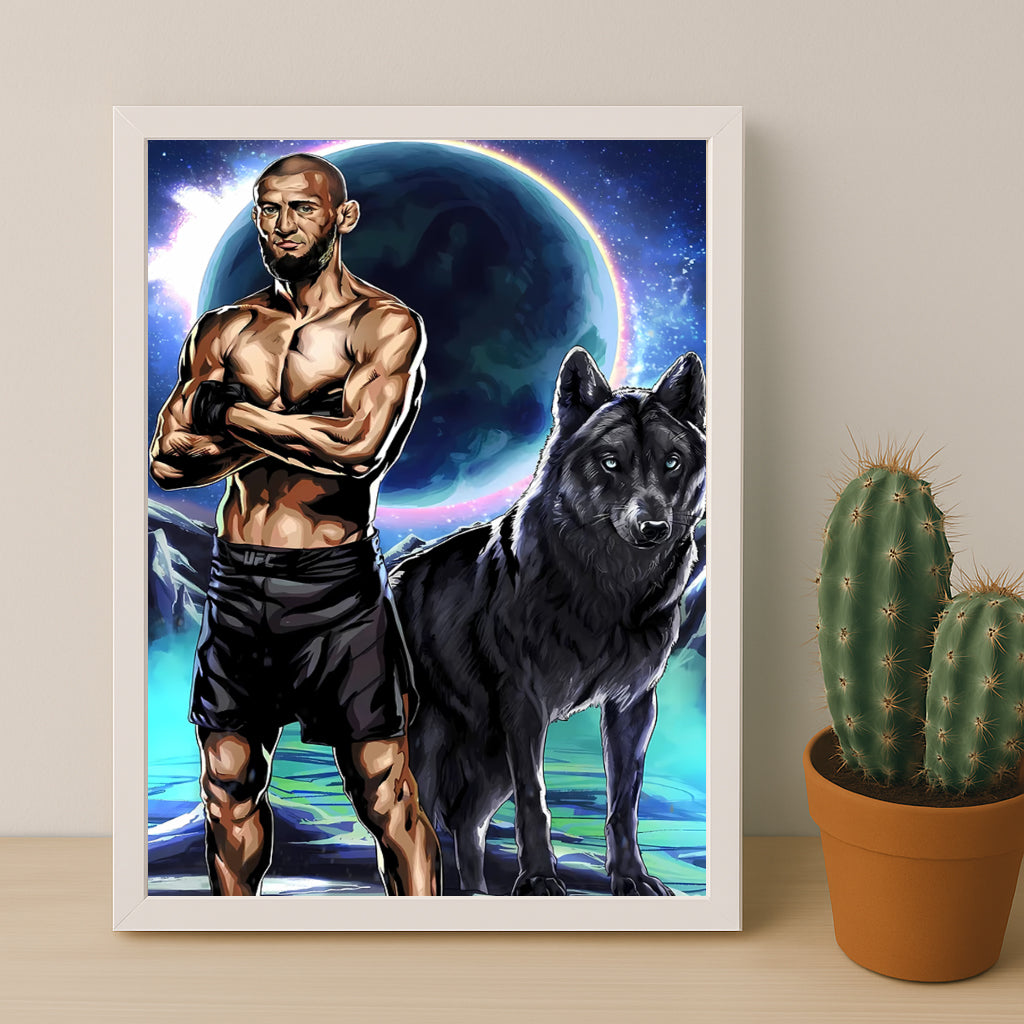 Poster UFC - Khamzat Chimaev Borz