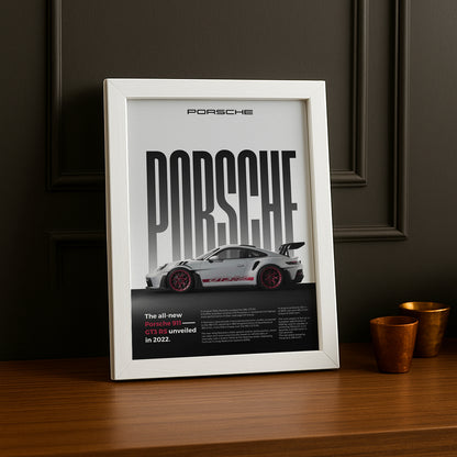 Poster Voitures - Porsche 911 GT3 RS