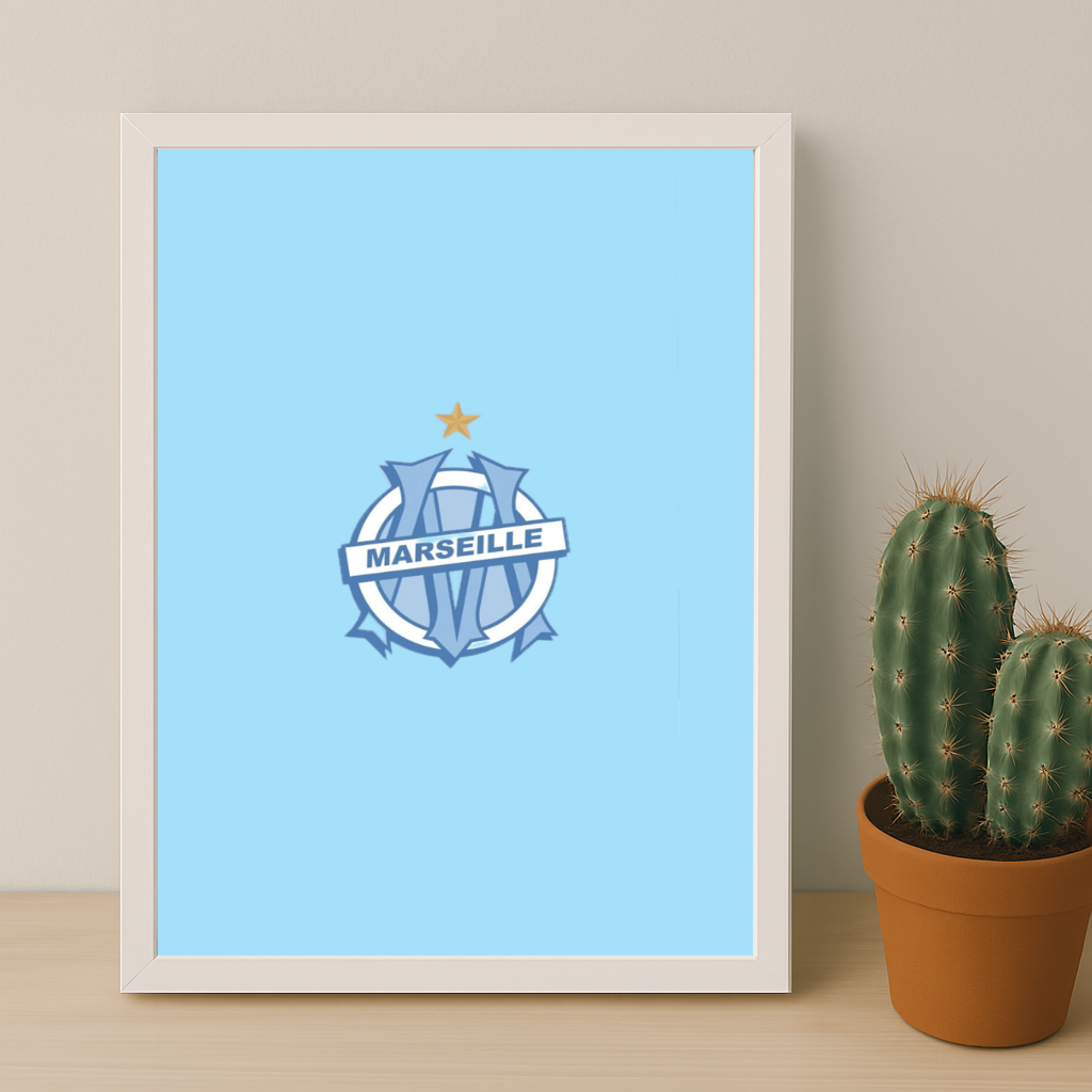 Olympique de Marseille - Poster