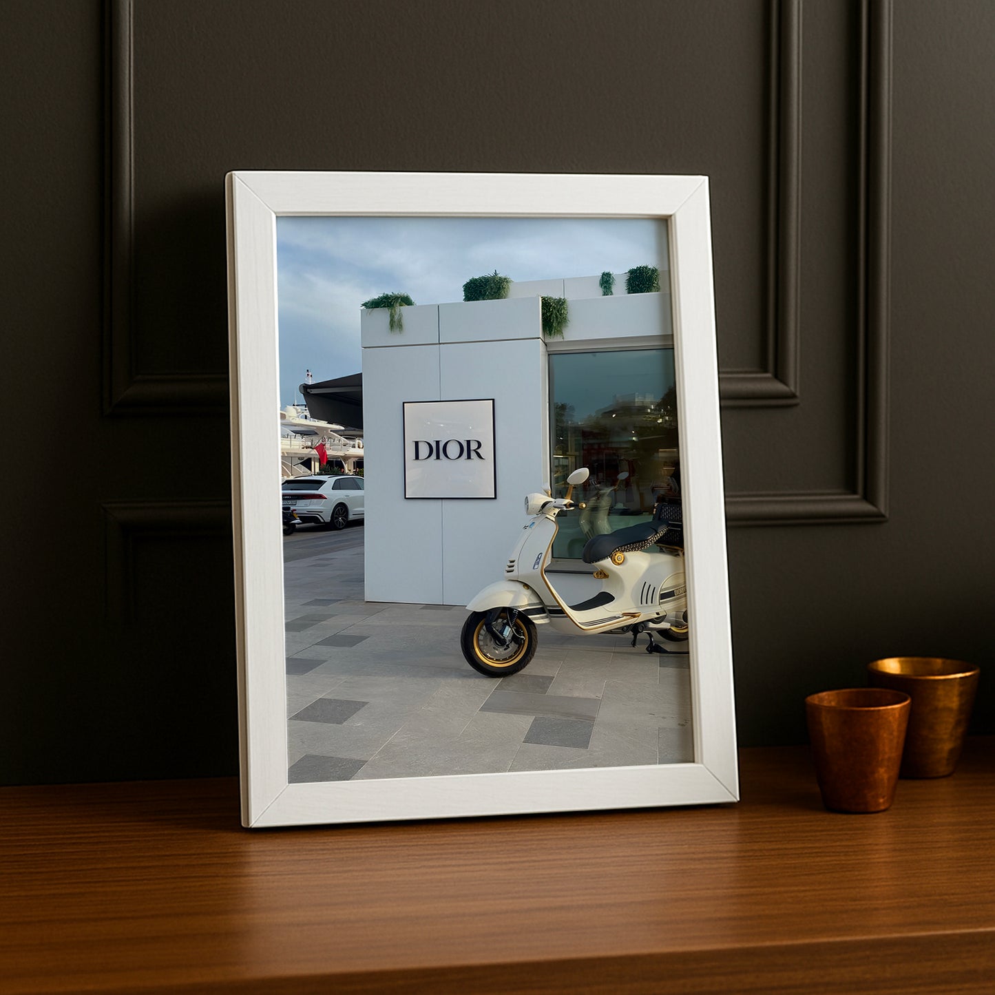 Cadre photo Dior Scooter