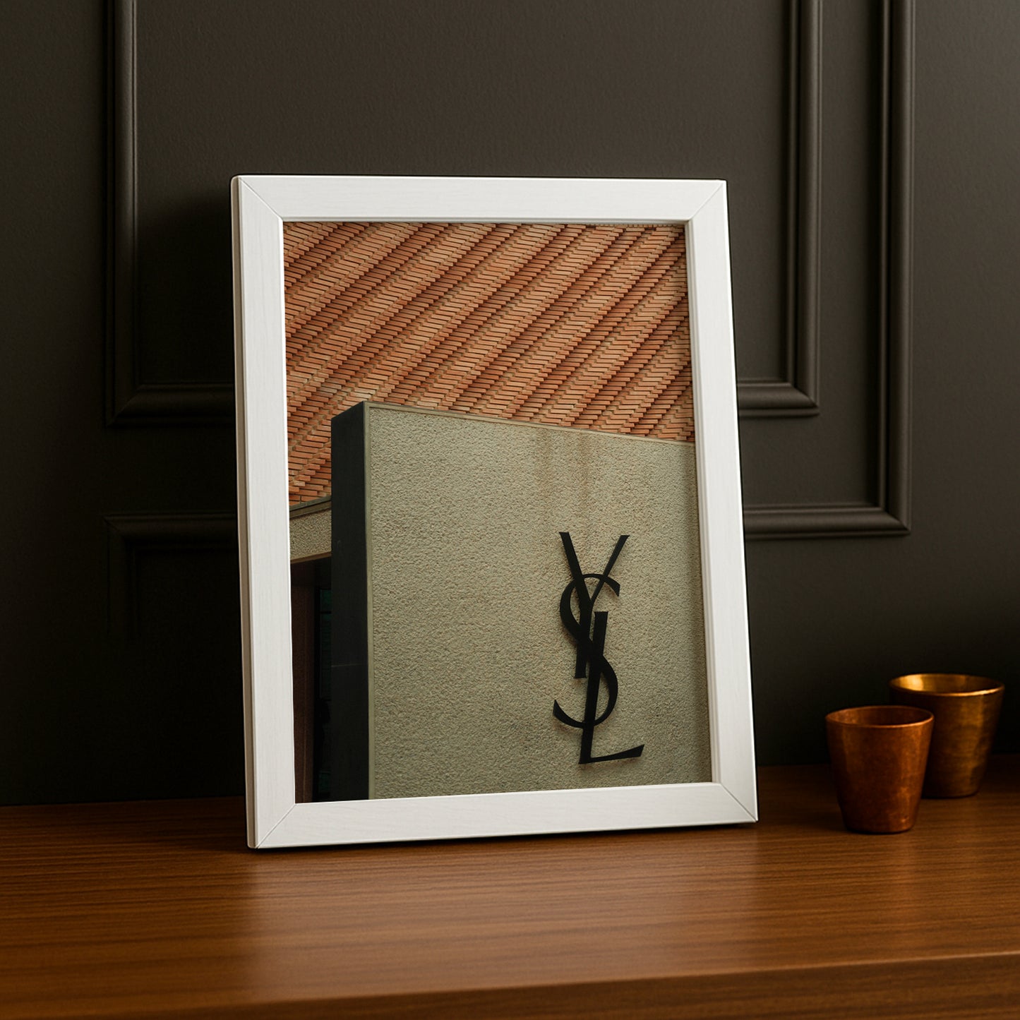 Cadre photo Yves Saint Laurent - Devanture