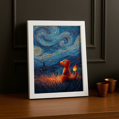 Cadre Photo Pokémon - Salamèche