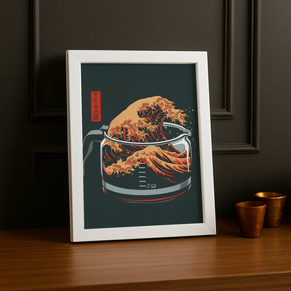 Cadre photo Coffee Lover - Coffee Wave