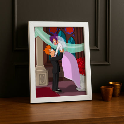 Cadre Photo Futurama - Wedding