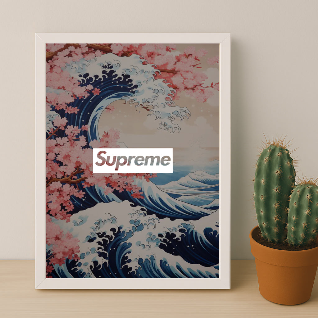 Cadre photo Supreme - Japan Wave