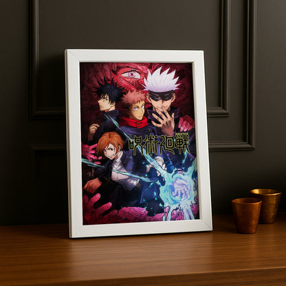 Cadre Photo Jujutsu Kaisen - Mahito Key Art