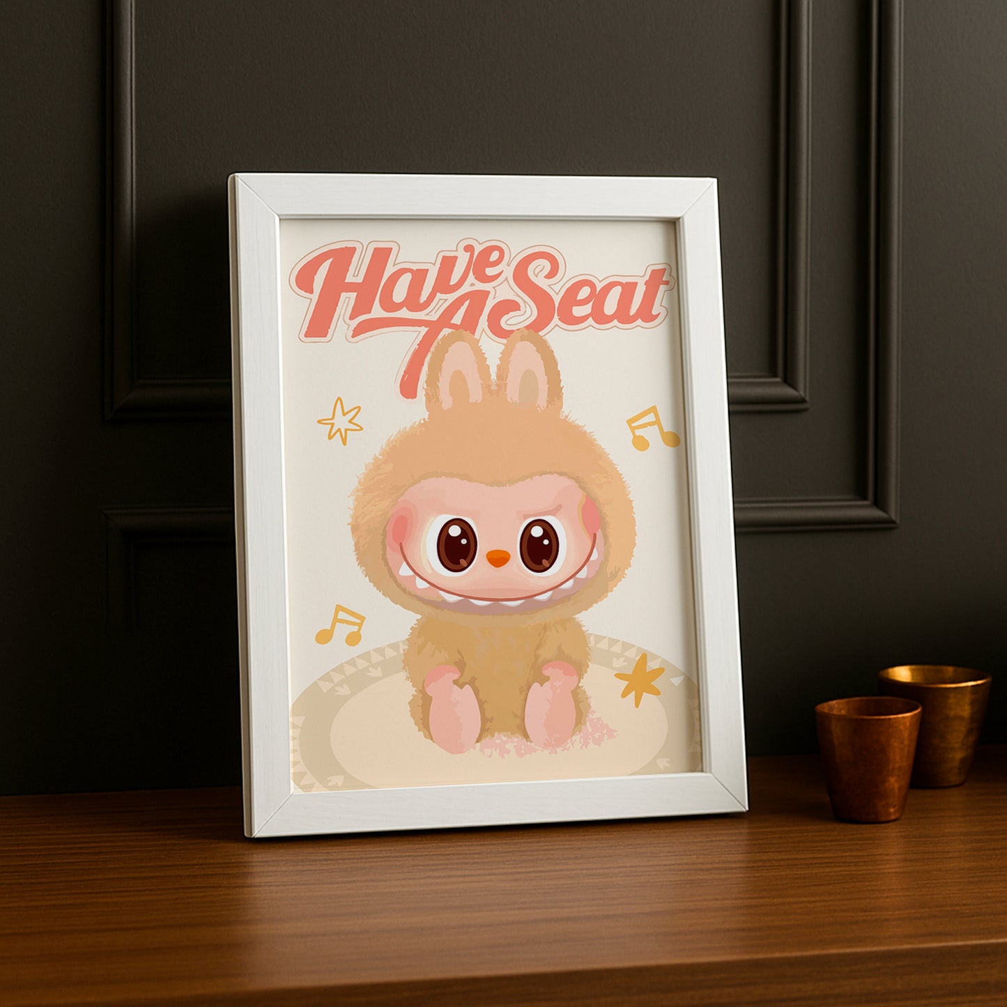 Poster Labubu - Have a Seat