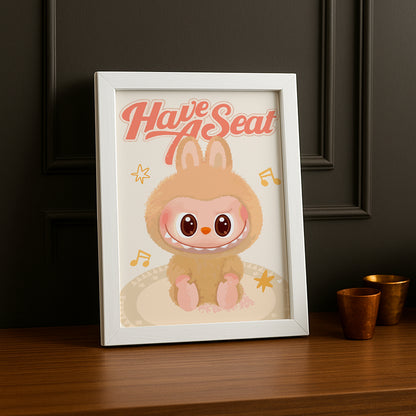 Poster Labubu - Have a Seat