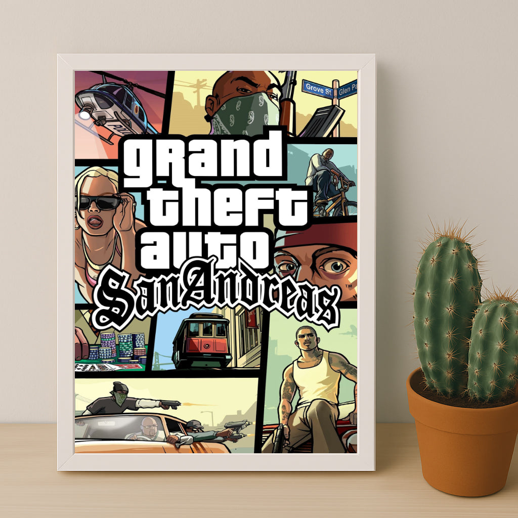 Poster Grand Theft Auto - San Andreas