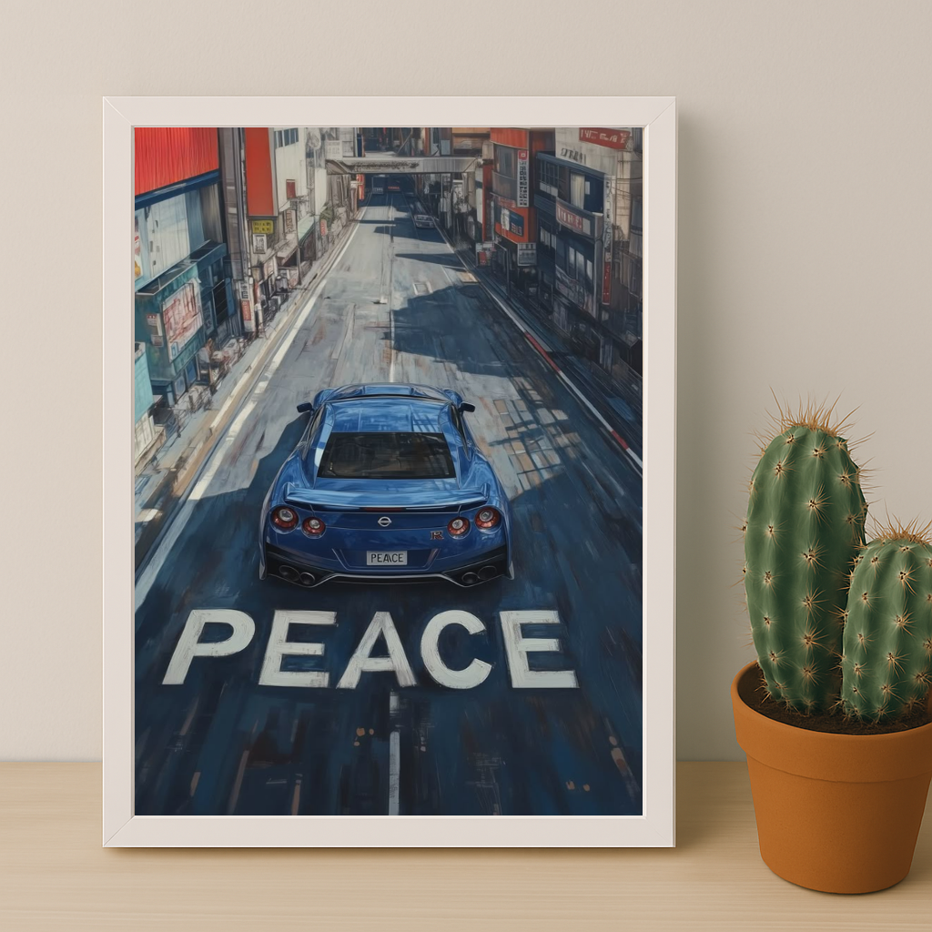 Nissan GT-R - Poster