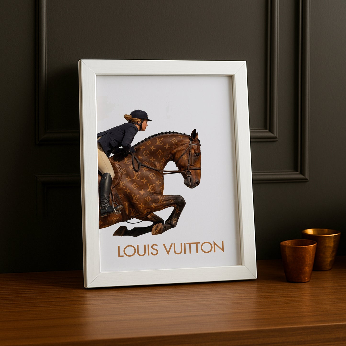 Cadre photo Louis Vuitton - Cheval