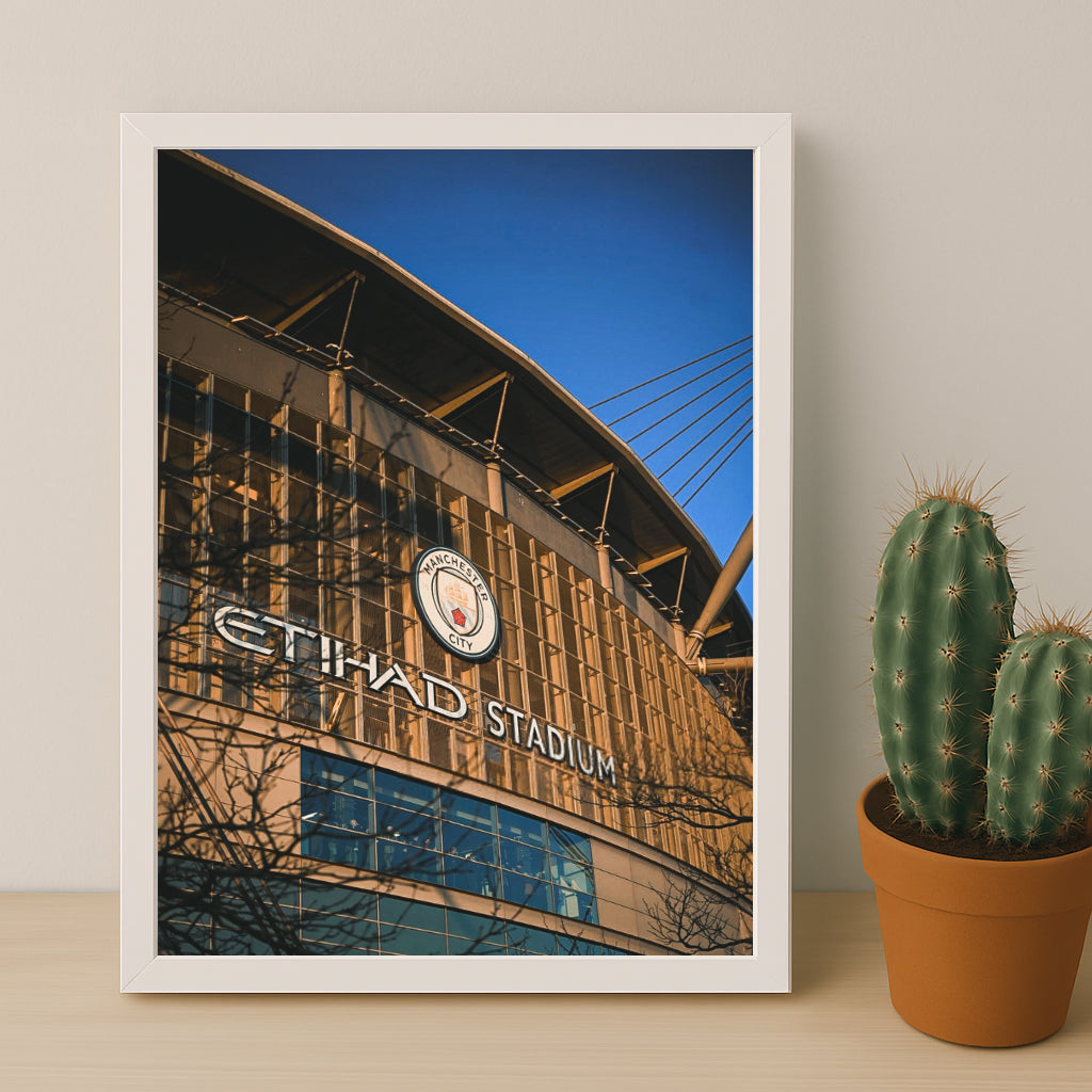 Poster Manchester City - Etihad Stadium City