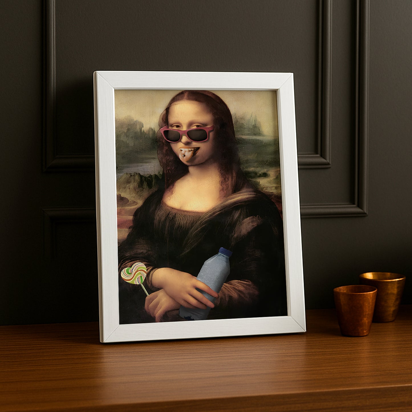 Cadre photo La Joconde Cool