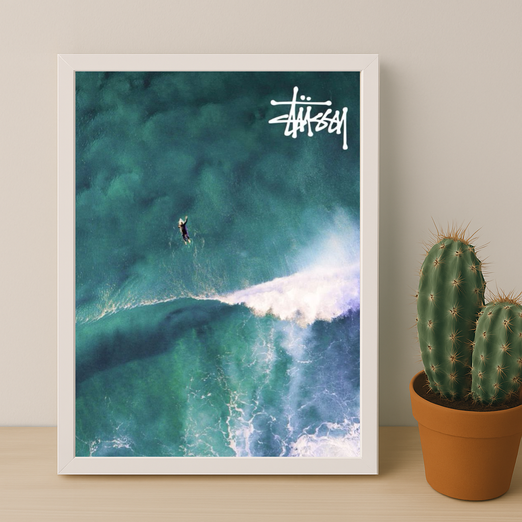 Cadre photo Stüssy Surfing