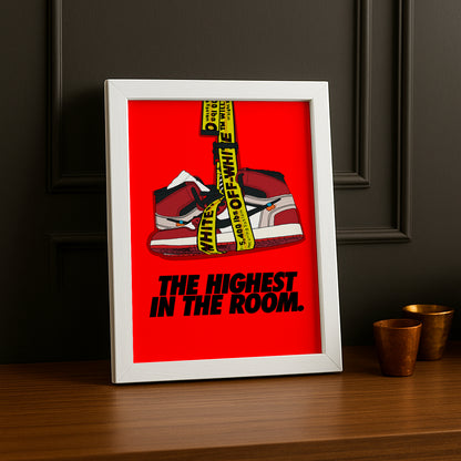 Cadre photo Off-White Highest in the room