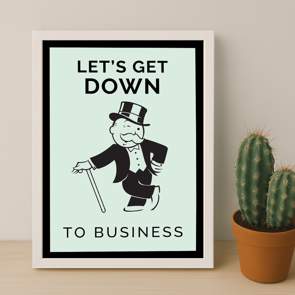 Monopoly Get down - Cadre photo