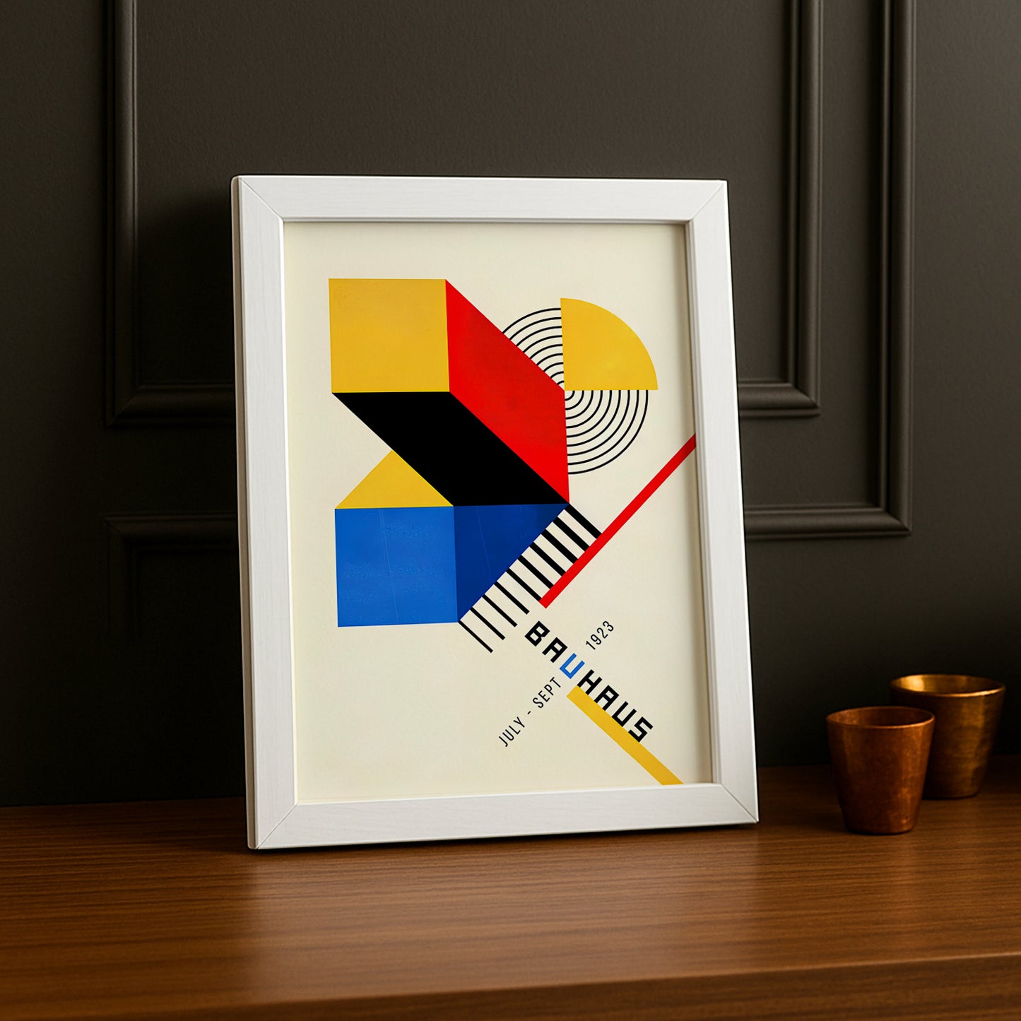 Cadre photo Bauhaus July - Sept 1923