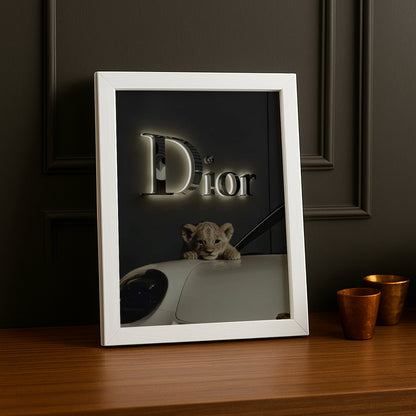 Cadre photo Dior - Porsche Lionceau