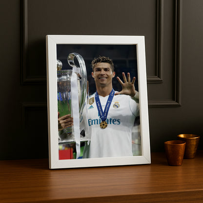 Cadre photo de Cristiano Ronaldo CR7