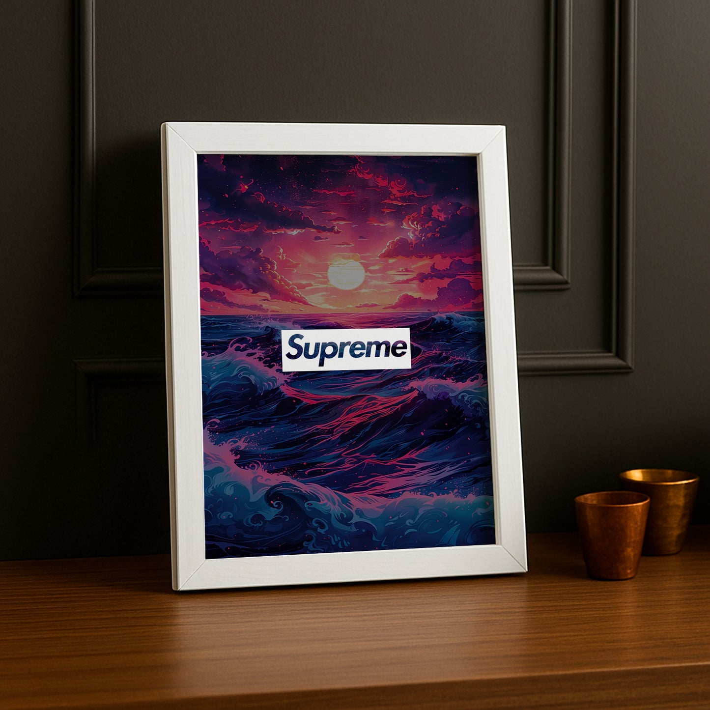 Cadre photo Supreme - Couché du soleil