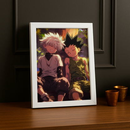 Cadre Photo Hunter x Hunter - Tronc d'arbre