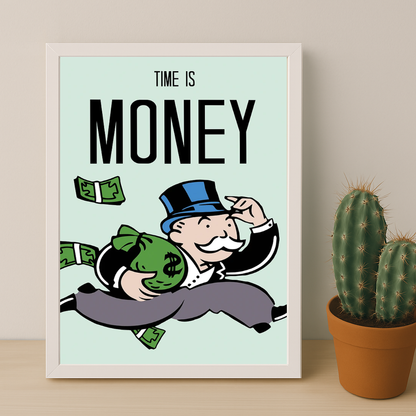 Monopoly Times is Money - Cadre photo