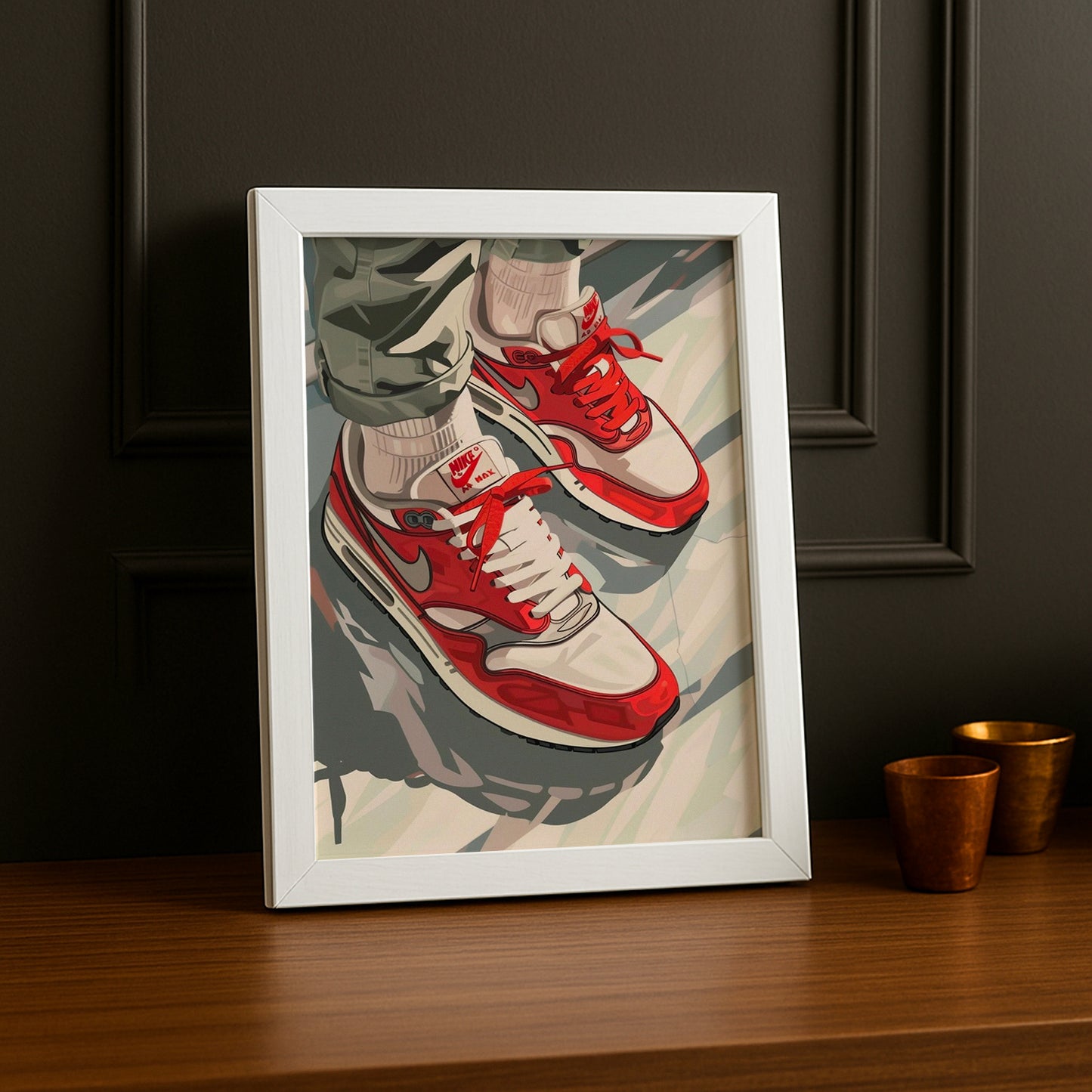 Cadre Photo Nike - Air Max Rouge